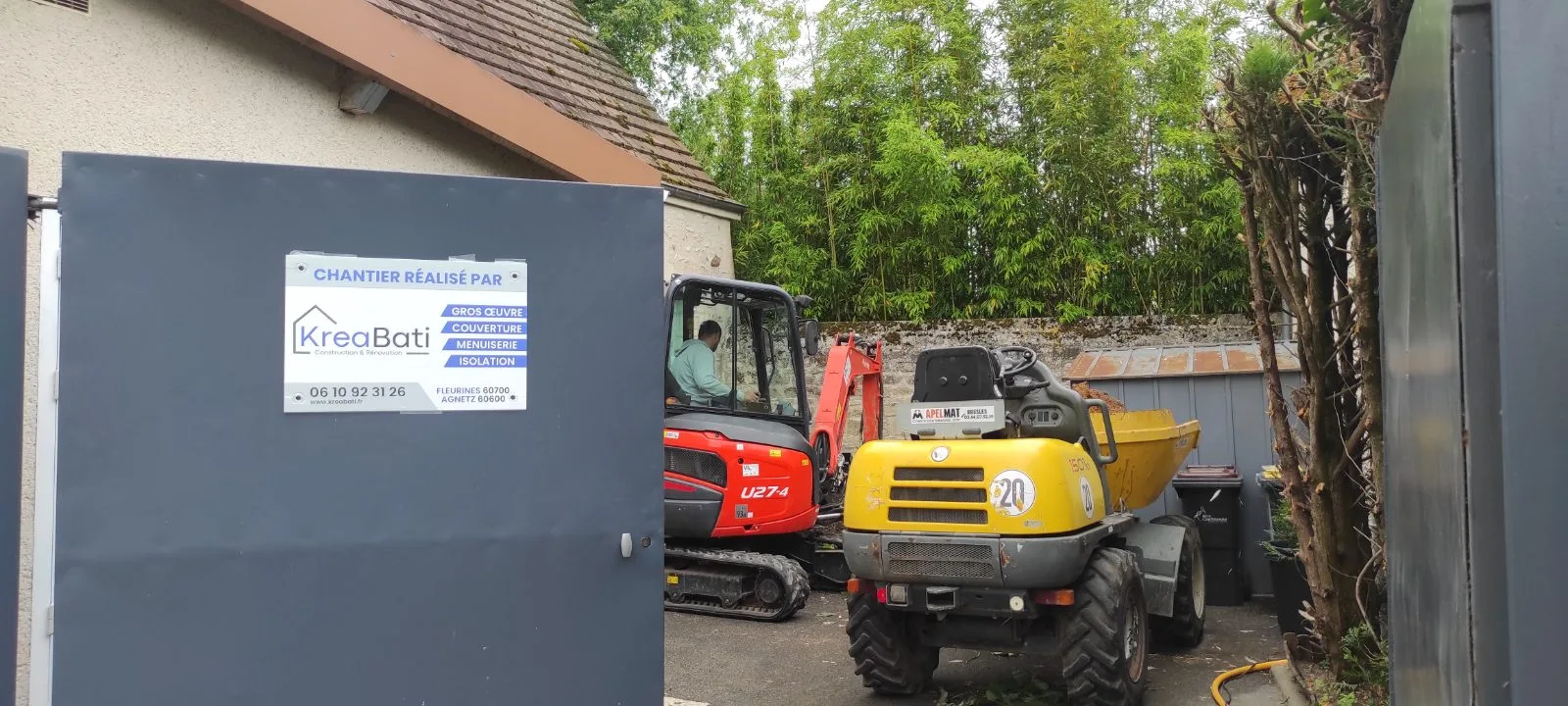 Puisard à Apremont — chantier KreaBati (photo 5)