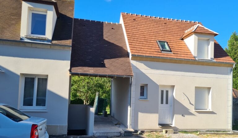 Création d’un carport et de sa toiture à Agnetz