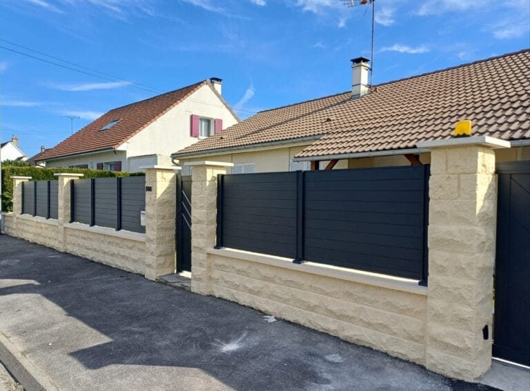 Rénovation clôture et portail à Pont St Maxence