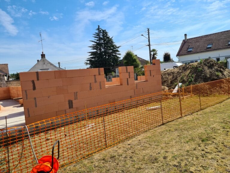Construction d’une maison neuve