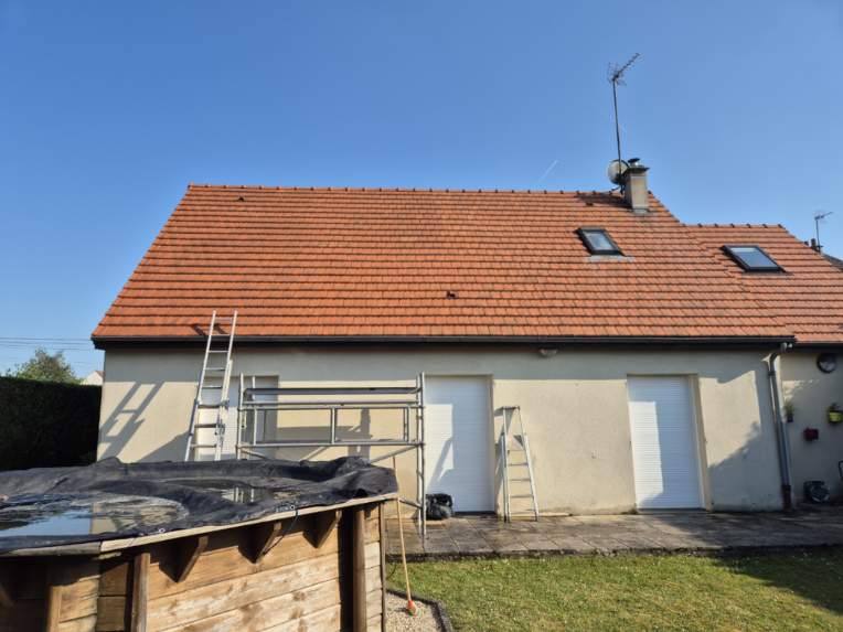 Nettoyage façade et toiture à PONT SAINTE MAXENCE 60700